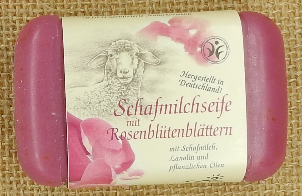 Schafmilchseife Rosenblüten